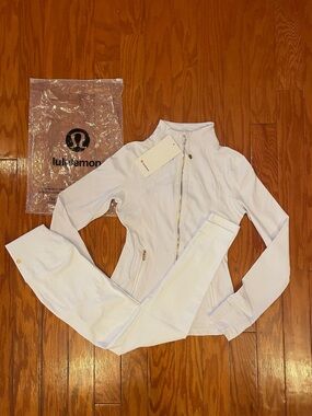 Lululemon Define Jacket Set ‘Light Ivory’